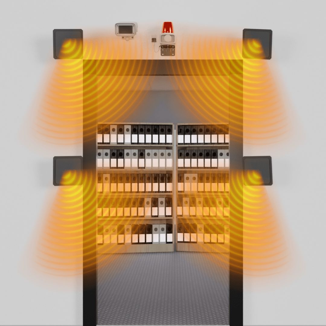 File Tracking System through Doorways