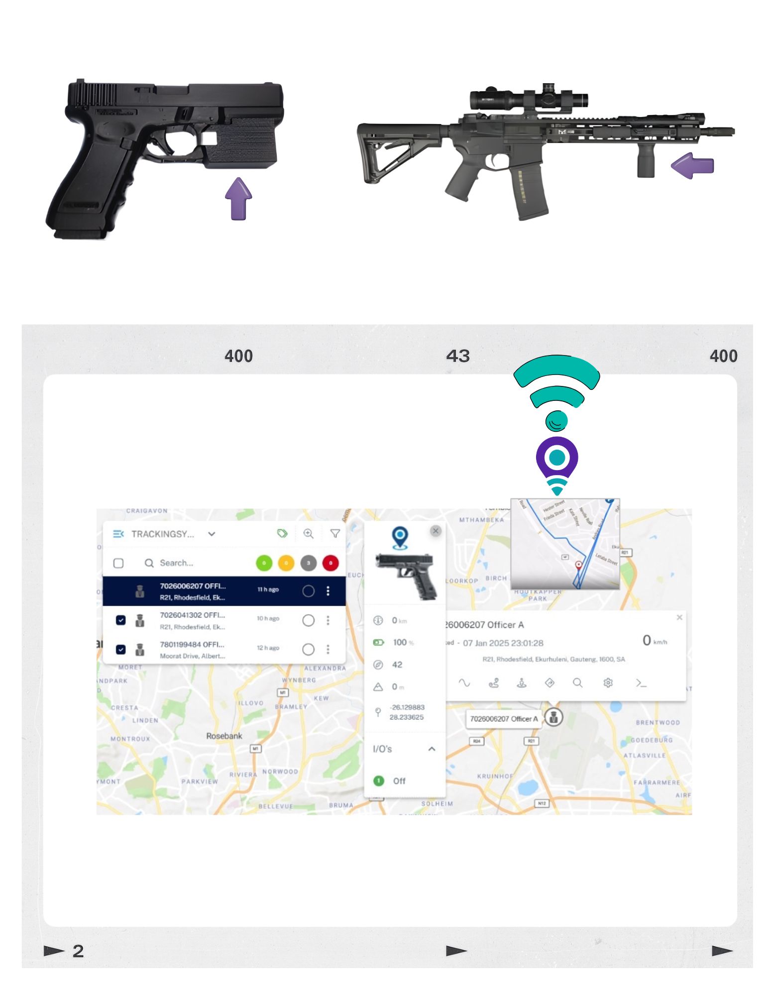 Real Time Weapon Tracking