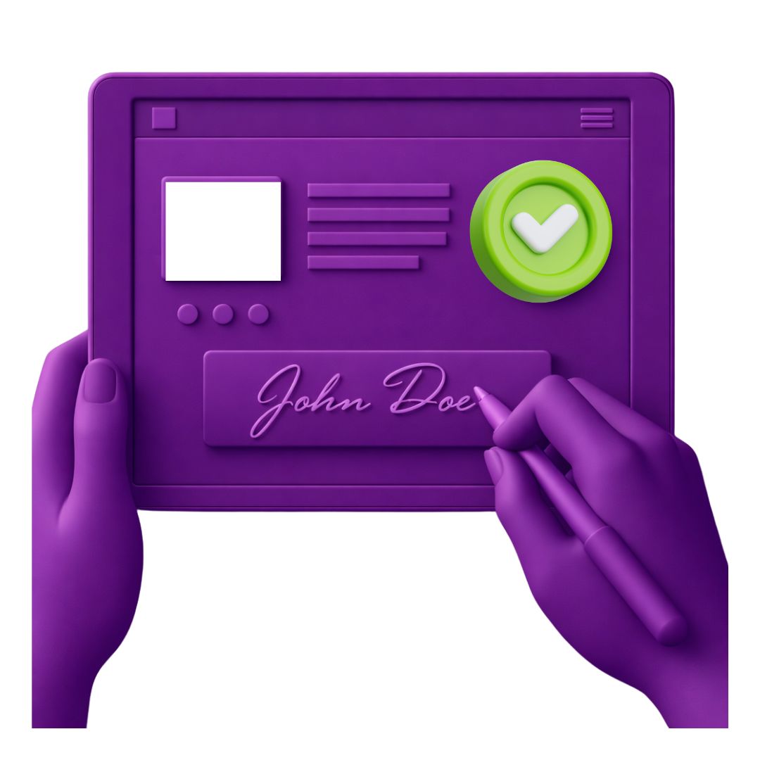 Validate Asset Custody with Electronic Signatures