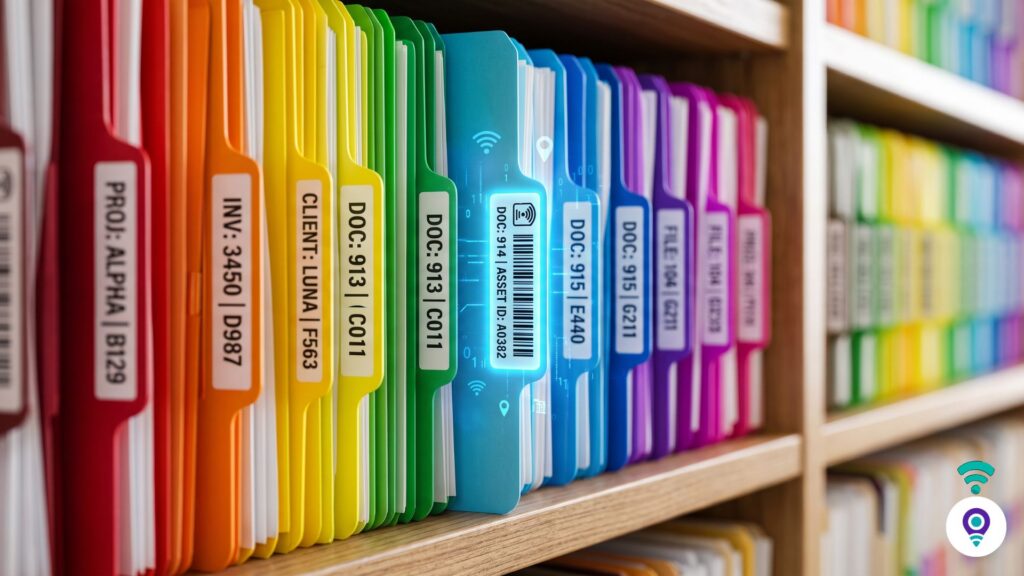 Tracking of existing File Records with RFID File Tracking Software