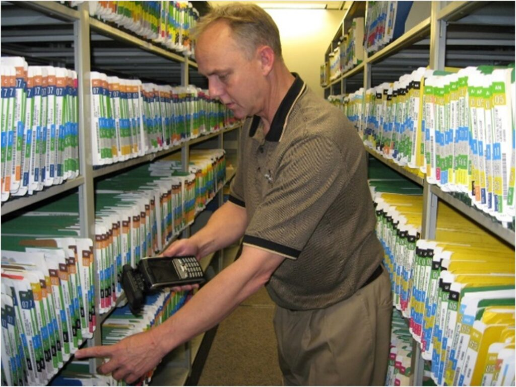 Barcode File Tracking